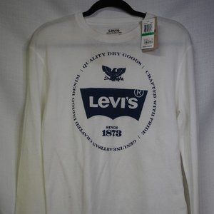 Levi's White Long Sleeve